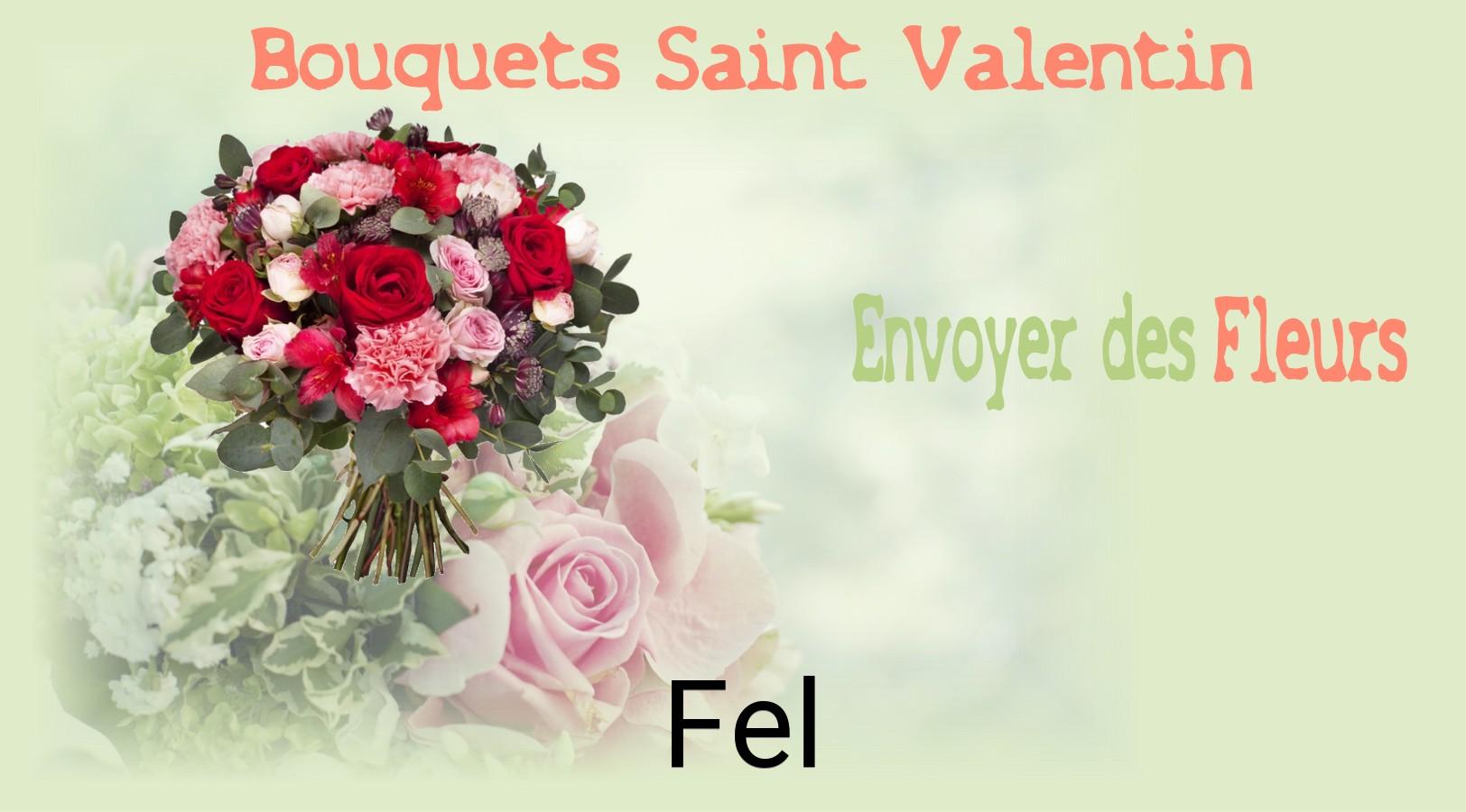 Roses de Saint-Valentin livrées à Fel